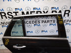 MERCEDES BENZ  E-CLASS W213 DRIVER SIDE REAR DOOR O/S/R COMPLETE BLACK FMD103