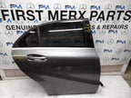 MERCEDES BENZ A-CLASS W176 DRIVER SIDE REAR DOOR O/S/R COMPLETE GREY FMD75