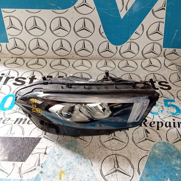 MERCEDES W177 A CLASS 2018-21 GENUINE DRIVER SIDE HEADLAMP A1779063000 FMH99