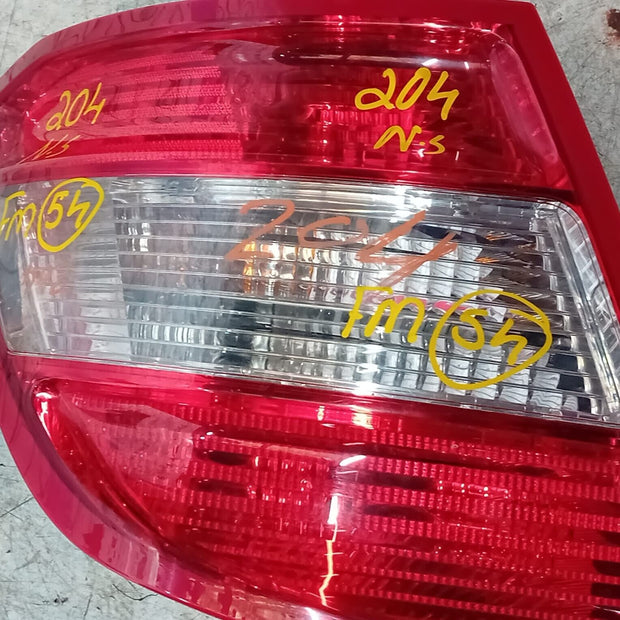 MERCEDES BENZ C-CLASS ESTATE S204 REAR PASSENGER SIDE TAIL LIGHT A2048203564