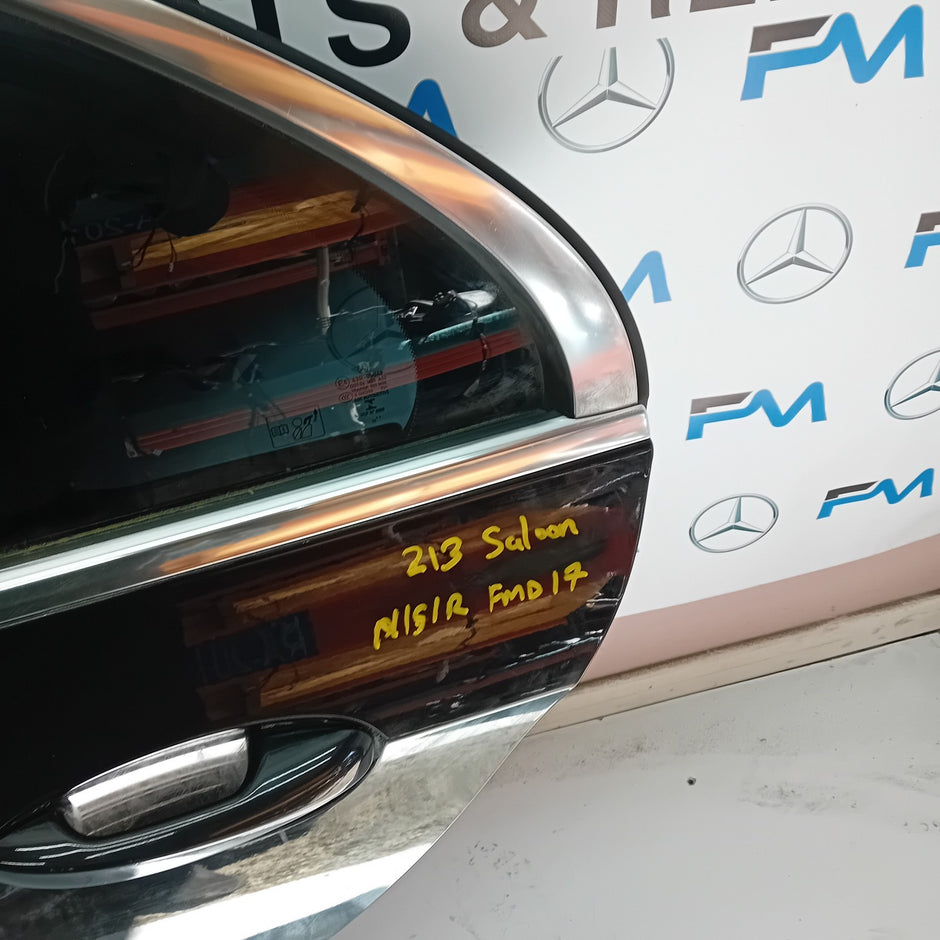 MERCEDES BENZ E CLASS SALOON W213 PASSENGE SIDE REAR DOOR ( NEAR REAR ) FMD17