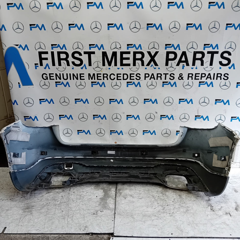 MERCEDES BENZ GLA W156 REAR BUMPER WHITE 2014-2019 A1568802640 FMX143