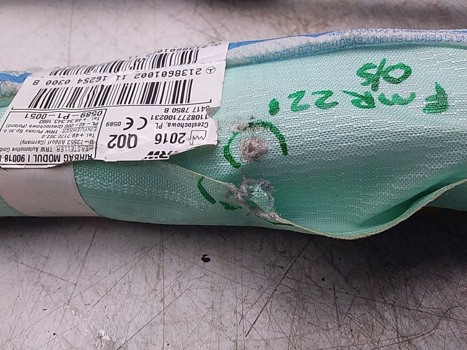 MERCEDES E-CLS W213 SLN CURTAIN ROOF AIRBAG  RIGHT DRIVERSIDE A2138601002 FMR221