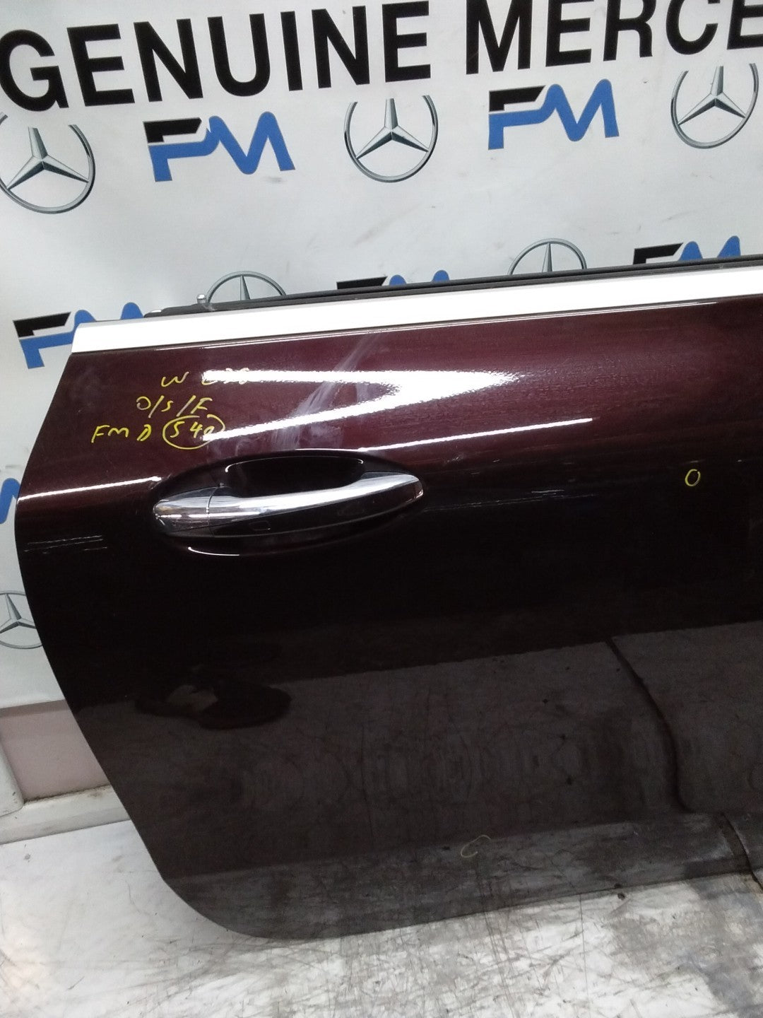 MERCEDES BENZ  E-CLASS W238  DRIVER FRONT DOOR OSF  2017-23 COMPLETE FMD540