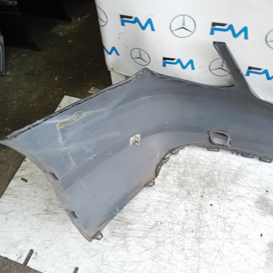 MERCEDES BENZ C-CLASS W205 SLN REAR BUMPER 2015 BLACK A2058550138 FMX49
