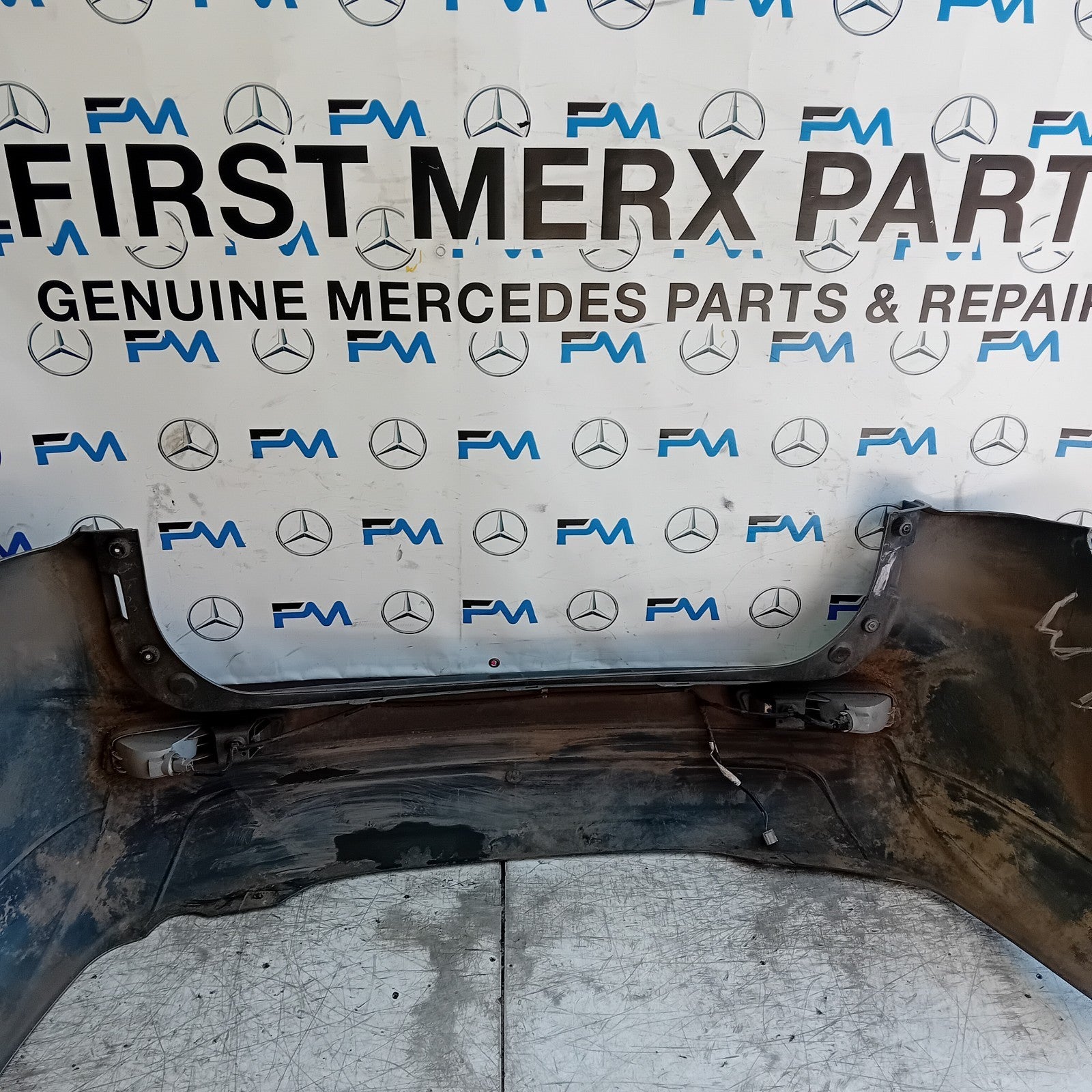 MITSUBISHI OUTLANDER MK3 REAR BUMPER GREY 2013  FMX146