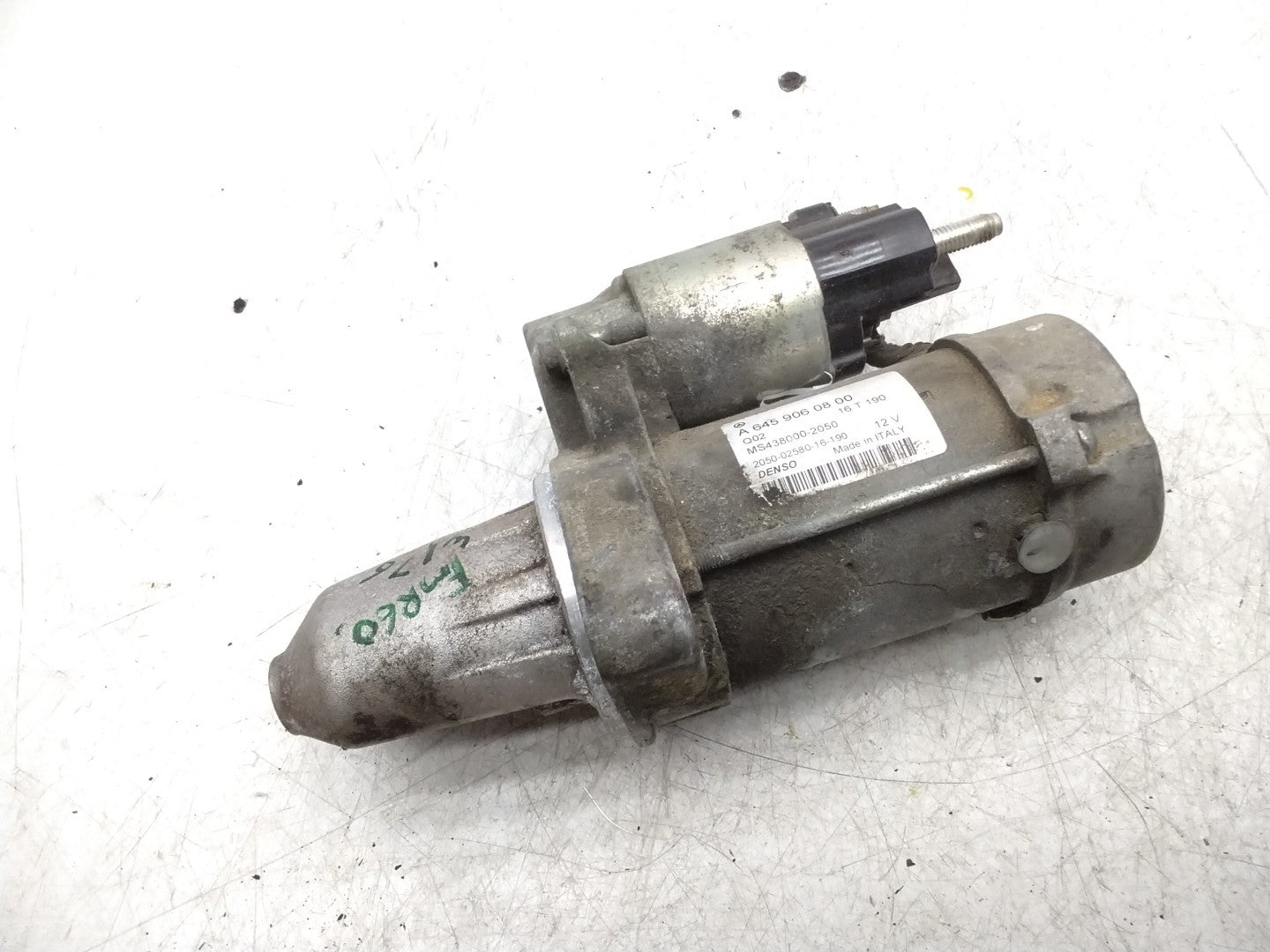 MERCEDES BENZ  A-CLASS W176 STARTER MOTOR DENSO A6459060800 FMR60