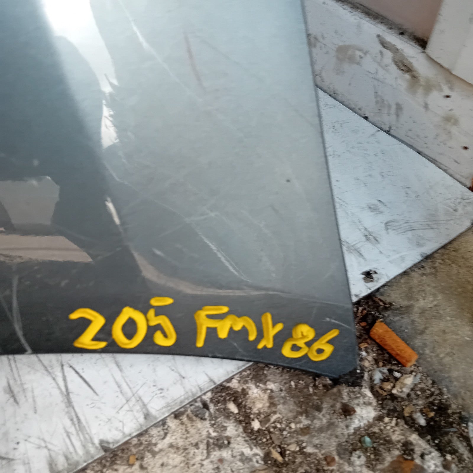 MERCEDES C-CLASS W205  W205 SALOON REAR BUMPER GREY 2014 ON A2058850138 FMX86