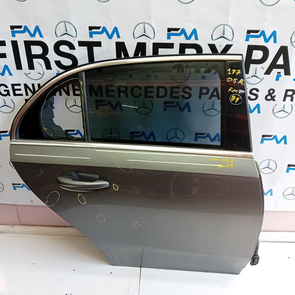 MERCEDES BENZ A-CLASS W177 DRIVER SIDE REAR DOOR ( OFF SIDE REAR ) FM09