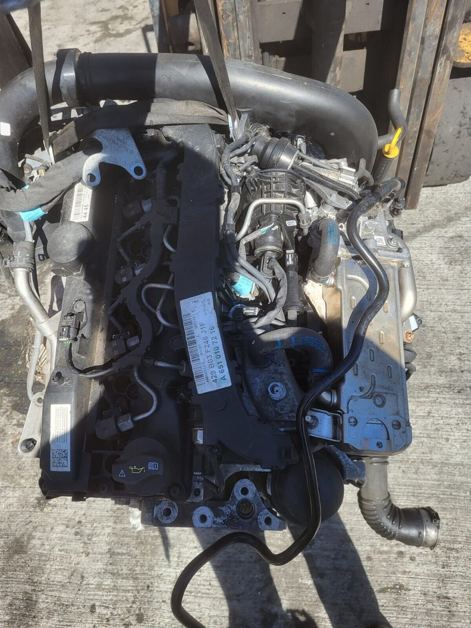 2013 MERCEDES A B CLASS 1.8 CDI DIESEL ENGINE 651.901