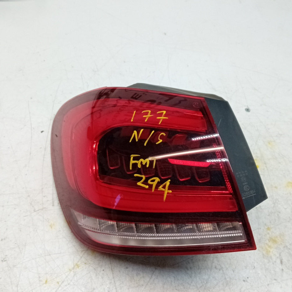 MERCEDES A-CLA W177 PASSENGER LEFT REAR TAIL LIGHT A1779064500 2018 FMT294