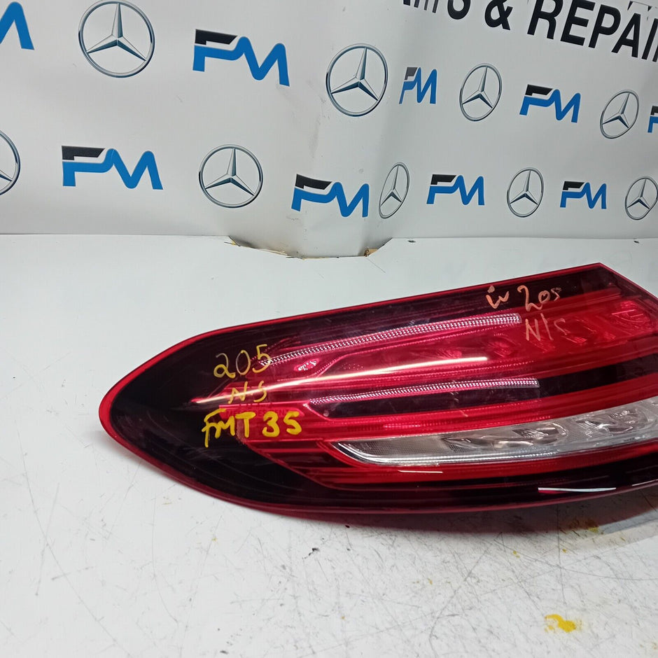 MERCEDES C-CLASS 2020 W205 COUPE REAR PASSENGER N/S TAIL LIGHT A2059063105 FMT35