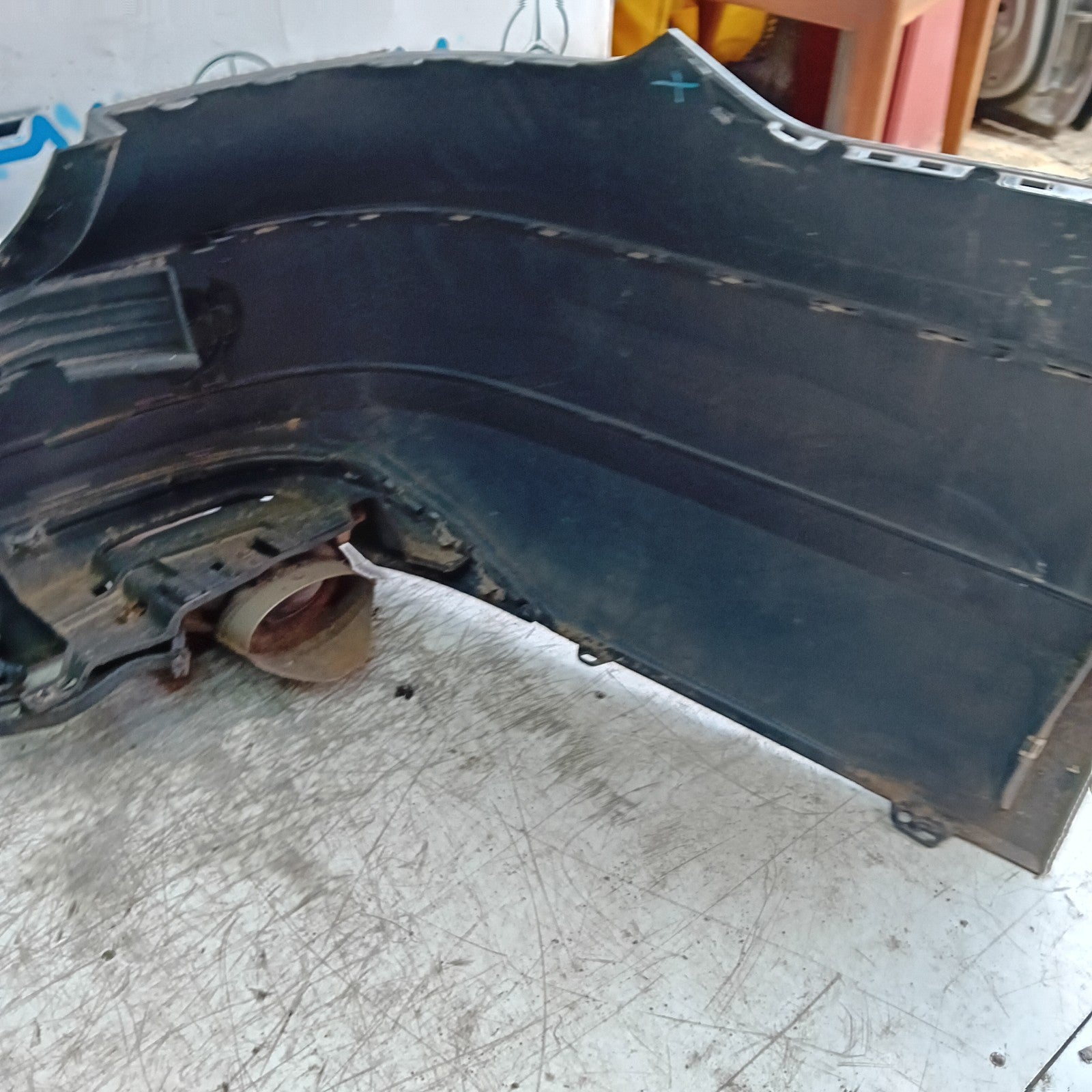 MERCEDES E-CLASS W212 ESTATE REAR BUMPER BLACK 2014 A2128851625 FMX90