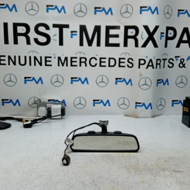 MERCEDES BENZ GLC W253 INTERIOR REAR VIEW MIRROR BLACK 2016 ON FM001517