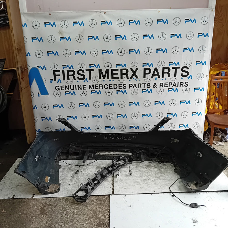 MERCEDES BENZ  S-CLASS W222 REAR BUMPER 2018 A2228851525 BLACK FMX27
