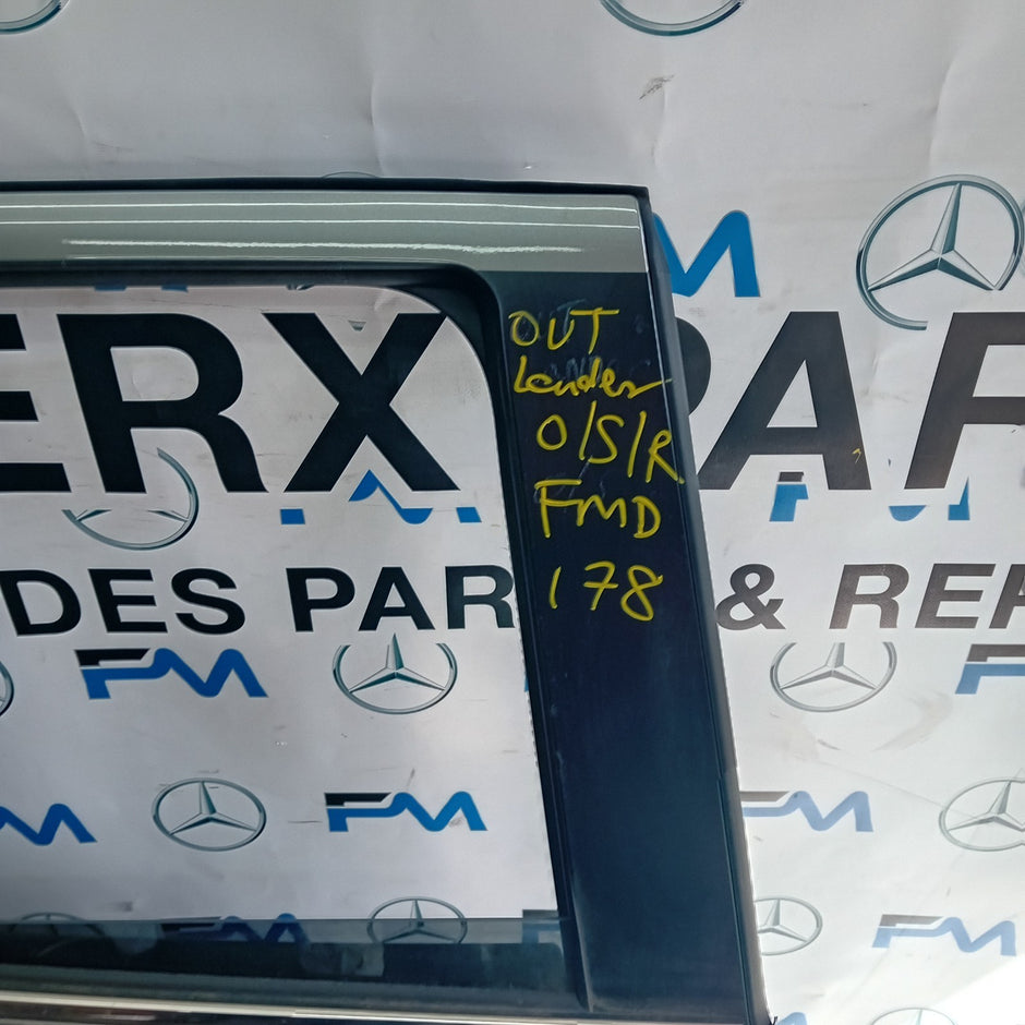 MITSUBISHI OUTLANDER MK3 DRIVER SIDE REAR DOOR OSR GREY 2013 ON COMPLETE FMD178