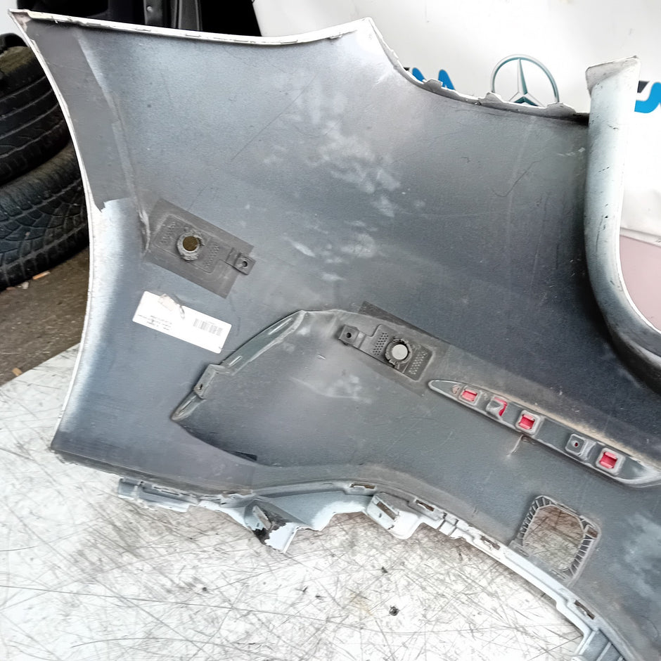 MERCEDES BENZ  A-CLASS W177 REAR BUMPER A1768850125 2018 WHITE FMX14
