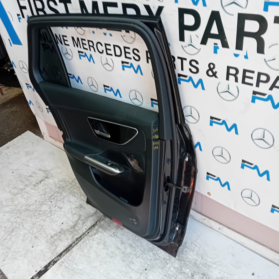 MERCEDES C-CLASS W206 EST PASSENGER REAR DOOR NSR BLACK 2017-20 COMPLETE FMD292