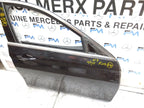 MERCEDES E-CLASS W213 DRIVER  FRONT DOOR OSF BLACK 2017-2023 COMPLETE FMD314
