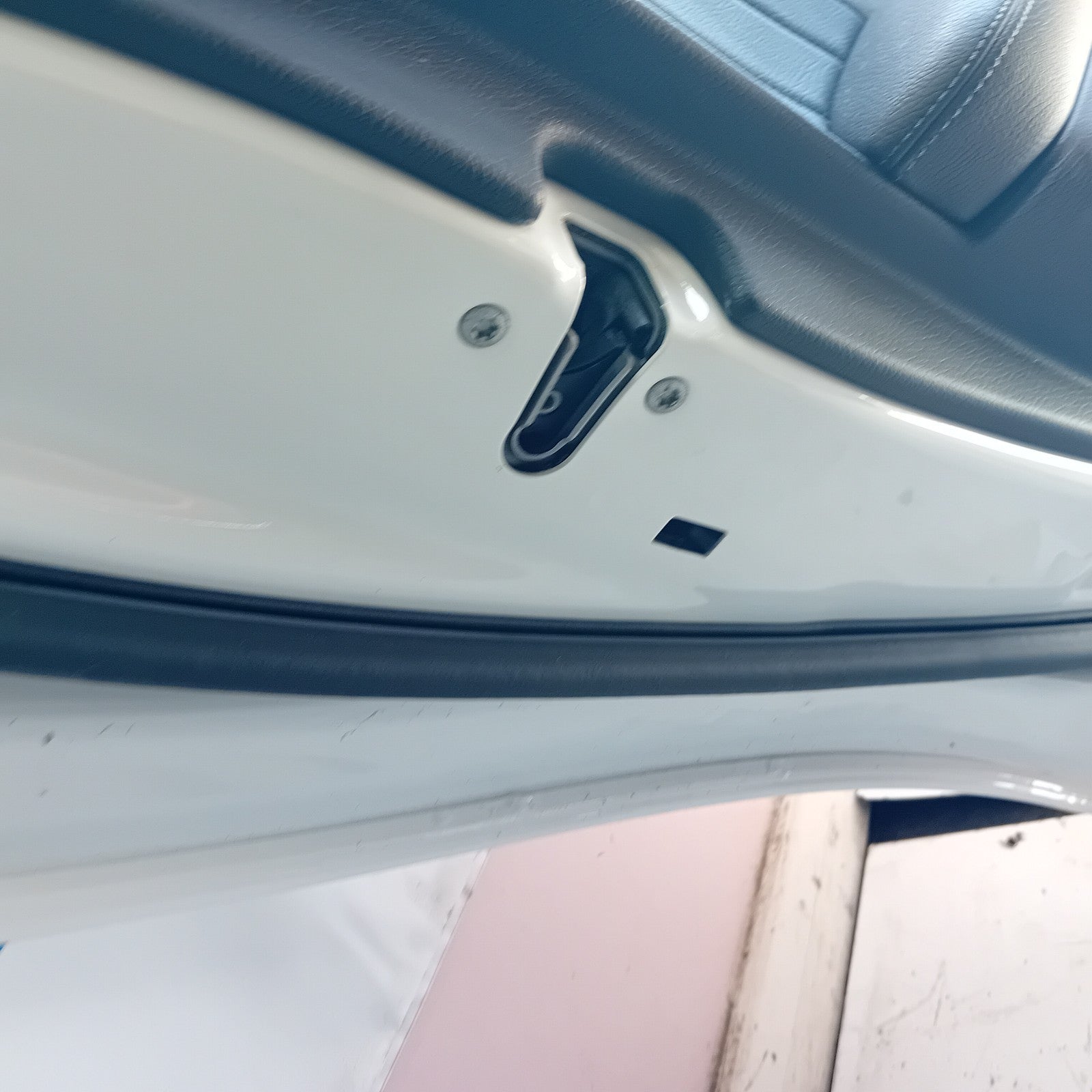MERCEDES C-CLASS W205 COUP PASSENGER REAR DOOR NSR WHITE 2014 ON COMPLETE FMD171
