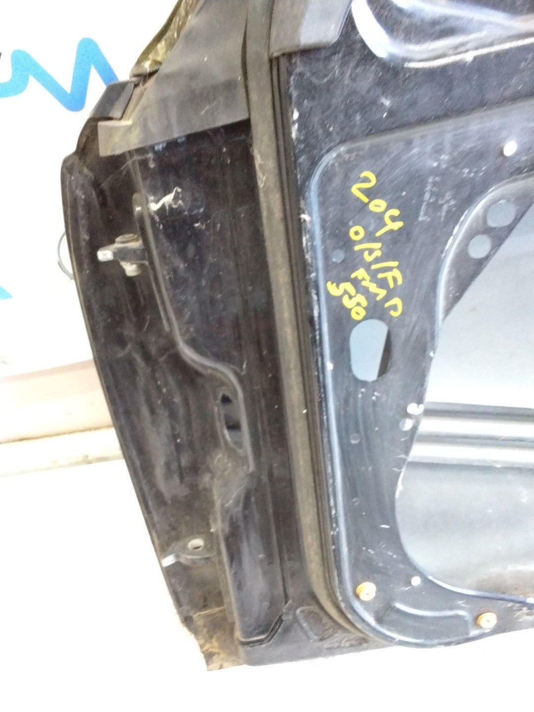 MERCEDES C-CLASS W204 SLN DRIVER FRONT DOOR OSF BLACK 2008-14 COMPLETE FMD550