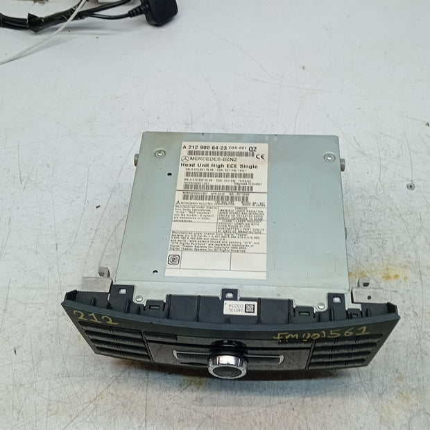 MERCEDES BENZ E-CLASS W207 W212 STEREO SAT NAV SYSTEM A2129006423 2016 FM001561