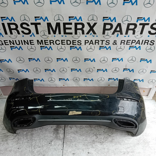 MERCEDES BENZ  A-CLASS W177 REAR BUMPER A1778805400 2018 BLACK FMX9