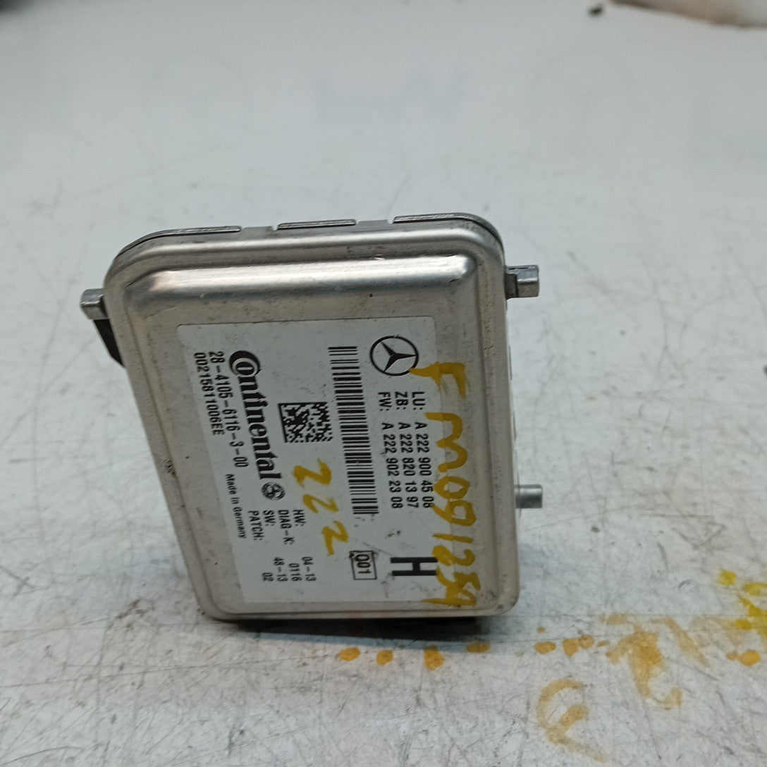MERCEDES BENZ S-CLASS W222 FRONT WINDSHIELD CAMERA CONTROL A2229004508 FM001259
