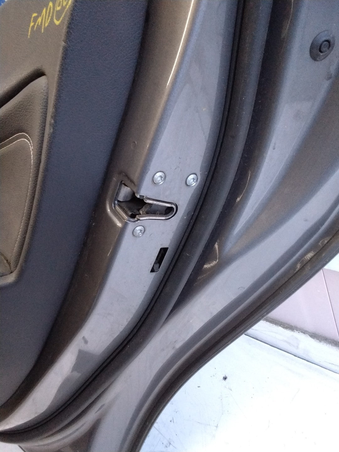 MERCEDES BENZ A-CLASS W176 DRIVER SIDE REAR DOOR O/S/R COMPLETE GREY FMD66 