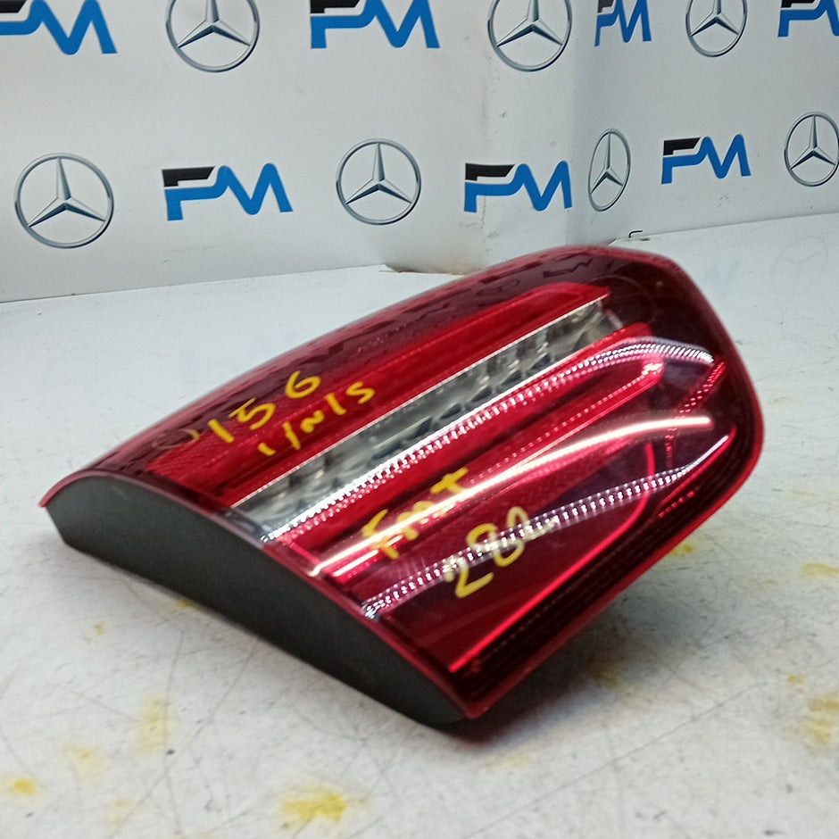 MERCEDES GLA X156 PASSENGER LEFT  REAR INNER TAIL LIGHT A1569068900 2019 FMT282