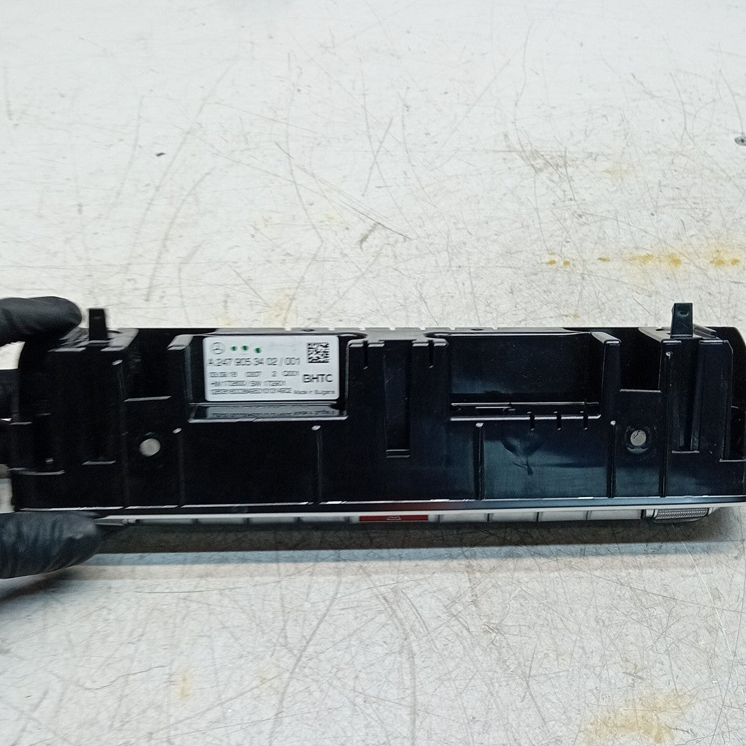 MERCEDES A B CLASS W177 W247 HEATER CLIMATE CONTROL PANEL A2479053402  FM001534