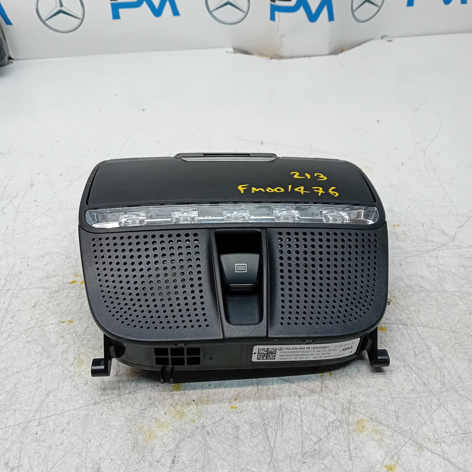 MERCEDES BENZ  C-CLASS W213 MHEV INTERIOR LIGHT A0009005810 2016 ON FM001476