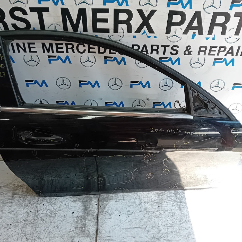 MERCEDES E-CLASS W213 DRIVER FRONT DOOR OSF 2016 ON BLACK COMPLETE  FMD517