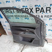 MITSUBISHI OUTLANDER MK3 PASSENGER FRONT DOOR NSF GREY COMPLETE FMD380