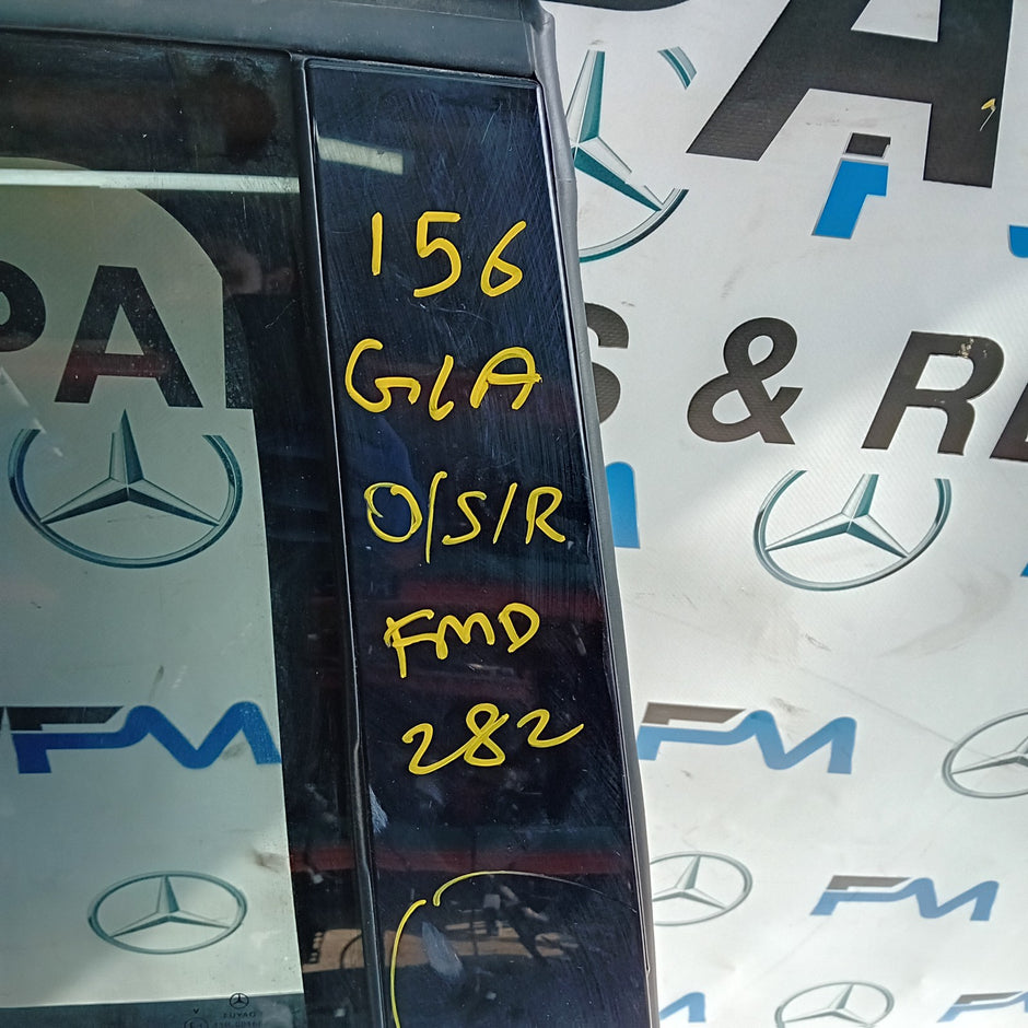 MEECEDES GLA X156 DRIVER SIDE REAR DOOR OSR 2014-19 WHITE COMPLETE FMD282