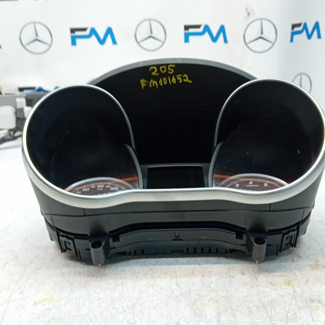 MERCEDES C-CLASS W205 SPEEDOMETER INSTRUMENT CLUSTER  A2059007033 FM001652