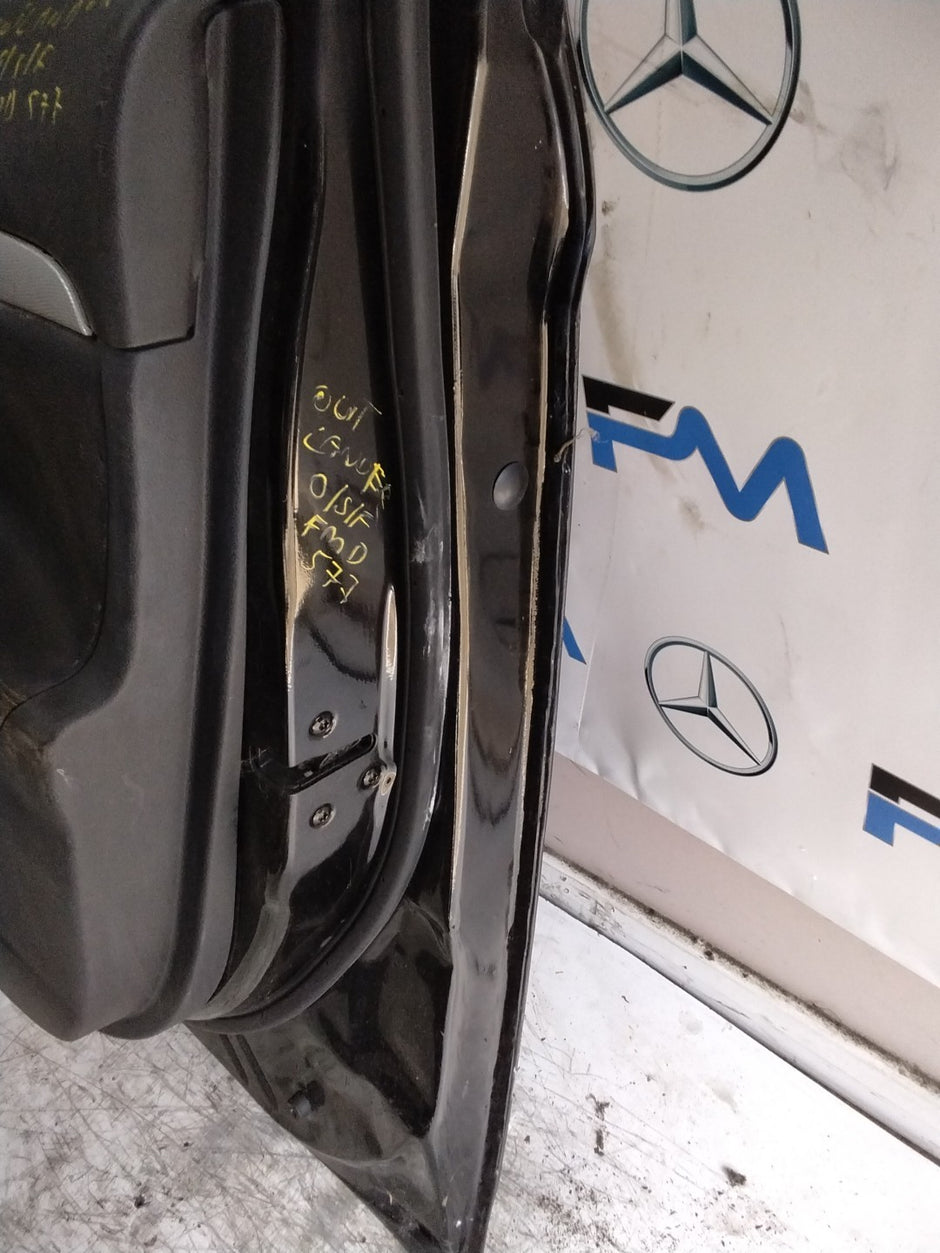 MITSUBISHI OUTLANDER DRIVER FRONT DOOR OSF BLACK COMPLETE FMD577