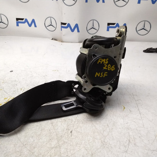 MERCEDES C-CLASS W205 SEAT BELT FRONT PASSENGER LEFT SIDE A2058600185 FMS286 NSF