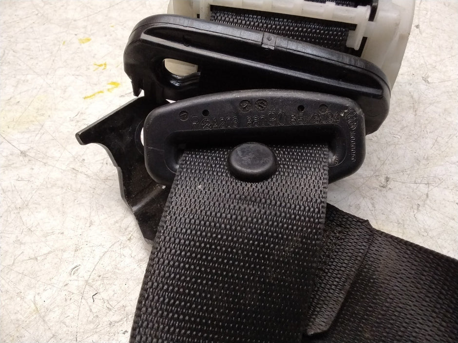 MERCEDES C CLASS CL203 SEAT BELT REAR RIGHT DRIVER SIDE A2038609085 FMS356 OSR