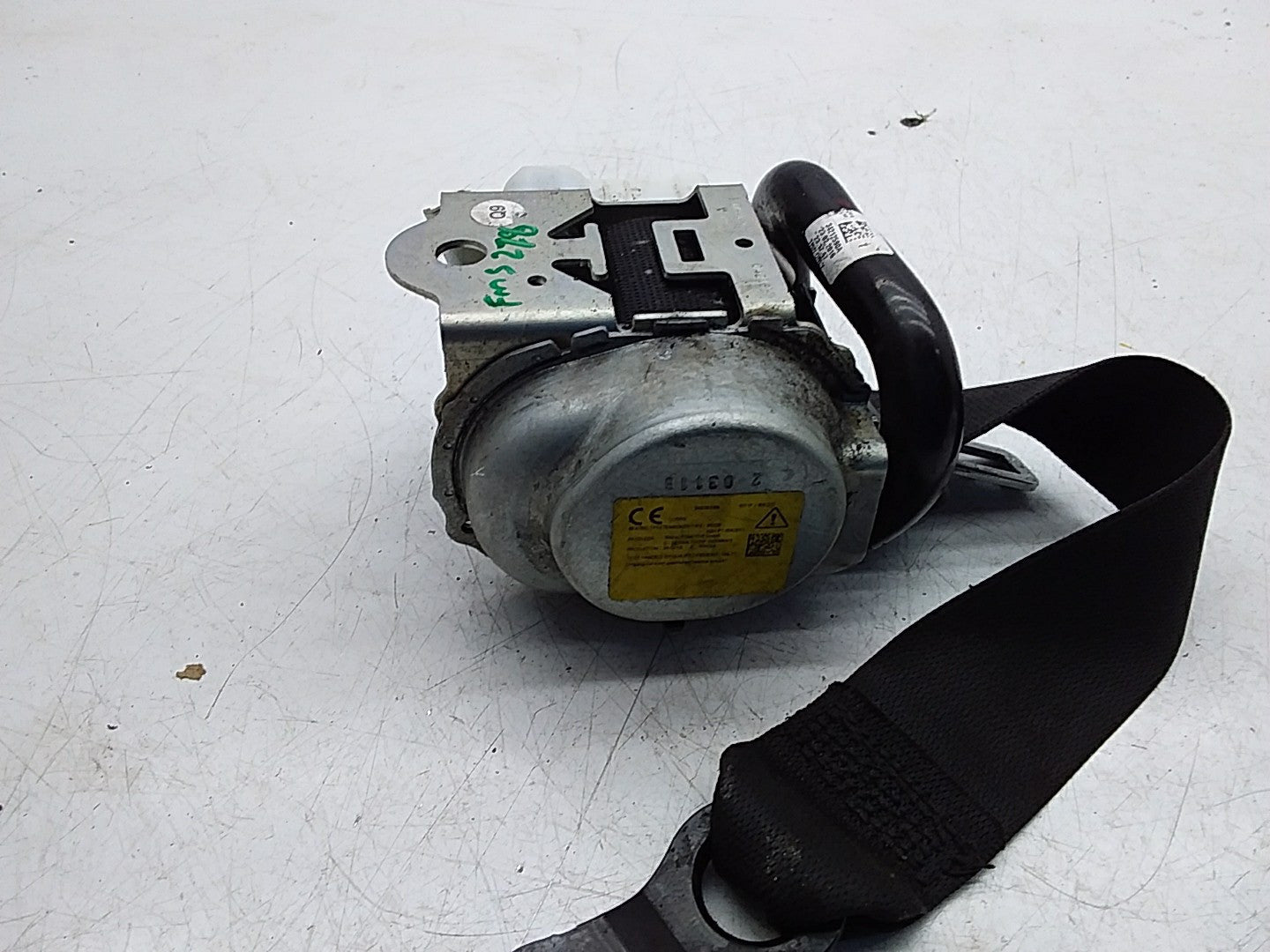 MERCEDES C-CLASS W205 SEAT BELT REAR RIGHT DRIVER SIDE A2058600685 FMS278 OSR