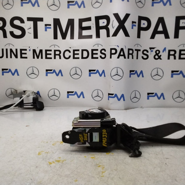 MERCEDES C-CLASS W205 SEAT BELT FRONT PASSENGER LEFT SIDE A2058600185 FMS330 NSF