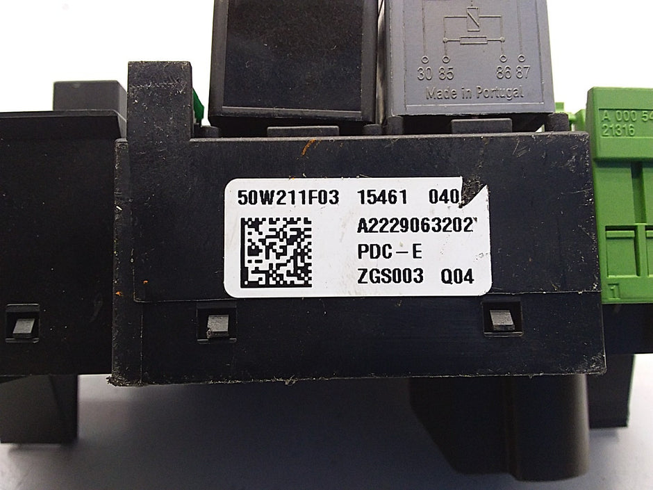 MERCEDES BENZ S-CLASS W222 FUSE BOX RELAY A2229063202 FMF70
