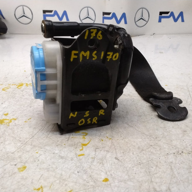 MERCEDES A CLASS W176 REAR L / R SIDE SEAT BELT A1768602385 FMS170 NSR OSR