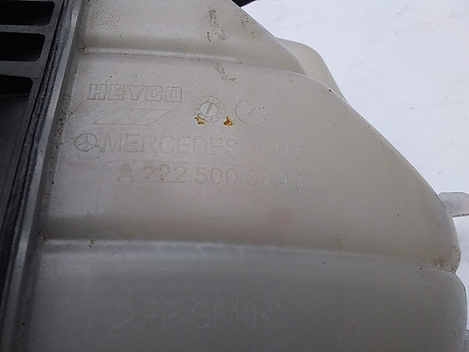 MERCEDES BENZ S-CLASS W222 COOLANT EXPANSION TANK 2014 ONWARDS A2225000849 FMC89