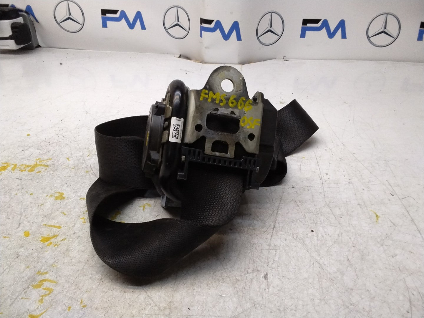 MERCEDES MERCEDES V-CLASS W447 FRONT SEAT BELT RIGHT SIDE A4478603785 FMS666 OSF