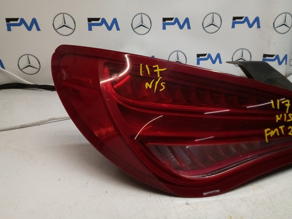 MERCEDES CLA W117 PASSENGER SIDE LEFT NS REAR TAIL LIGHT A1179060501 2015 FMT213