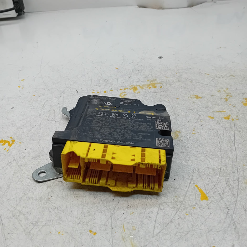 MERCEDES C-CLASS AIRBAG CONTROL MODULE W205 A2059009527 FM001104