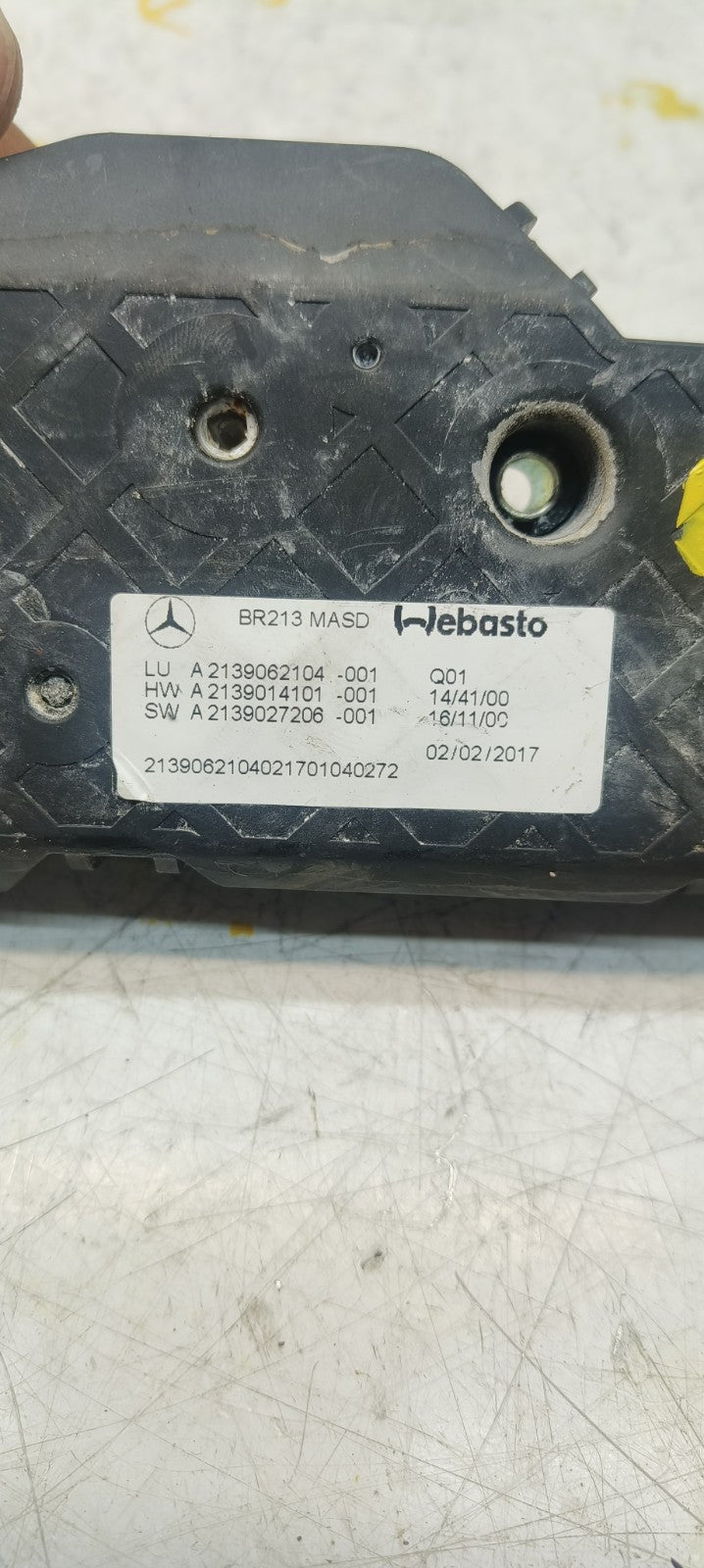 Mercedes E-CLASS W213 Sunroof Motor/Mechanism A2139062104 FM00442