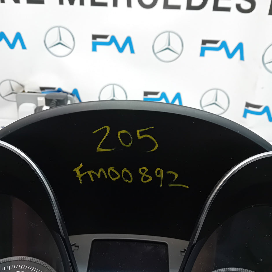 MERCEDES C-CLASS SPEEDOMETER INSTRUMENT CLUSTER W205 A2059000416 2014 FM00892