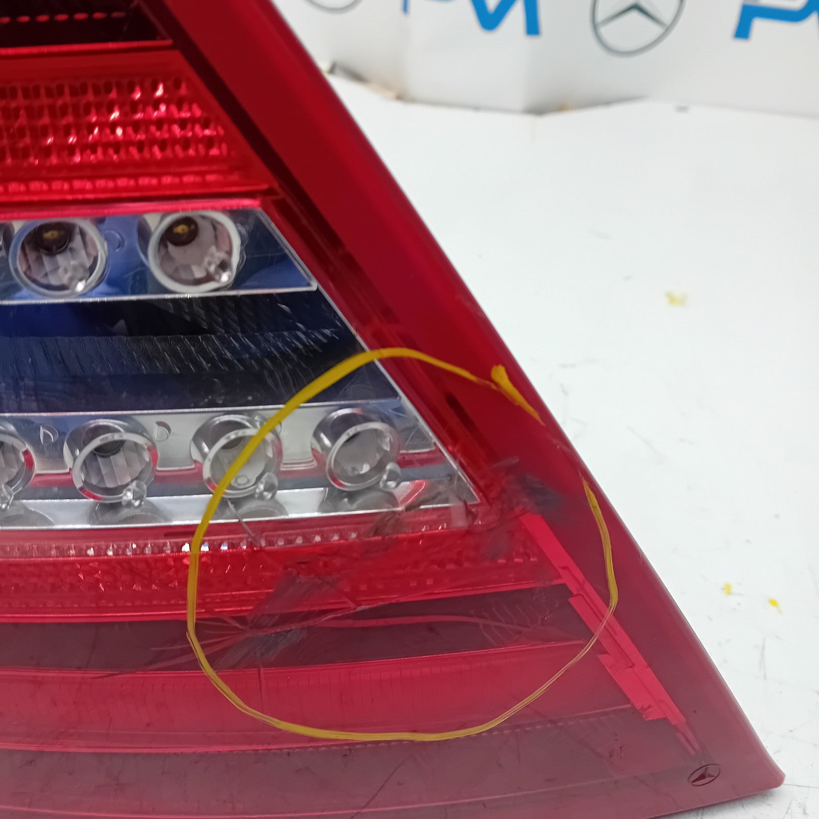 MERCEDES C-CLASS W204 PASSENGER SIDE NS REAR TAIL LIGHT A2048205464 2012 FMT122
